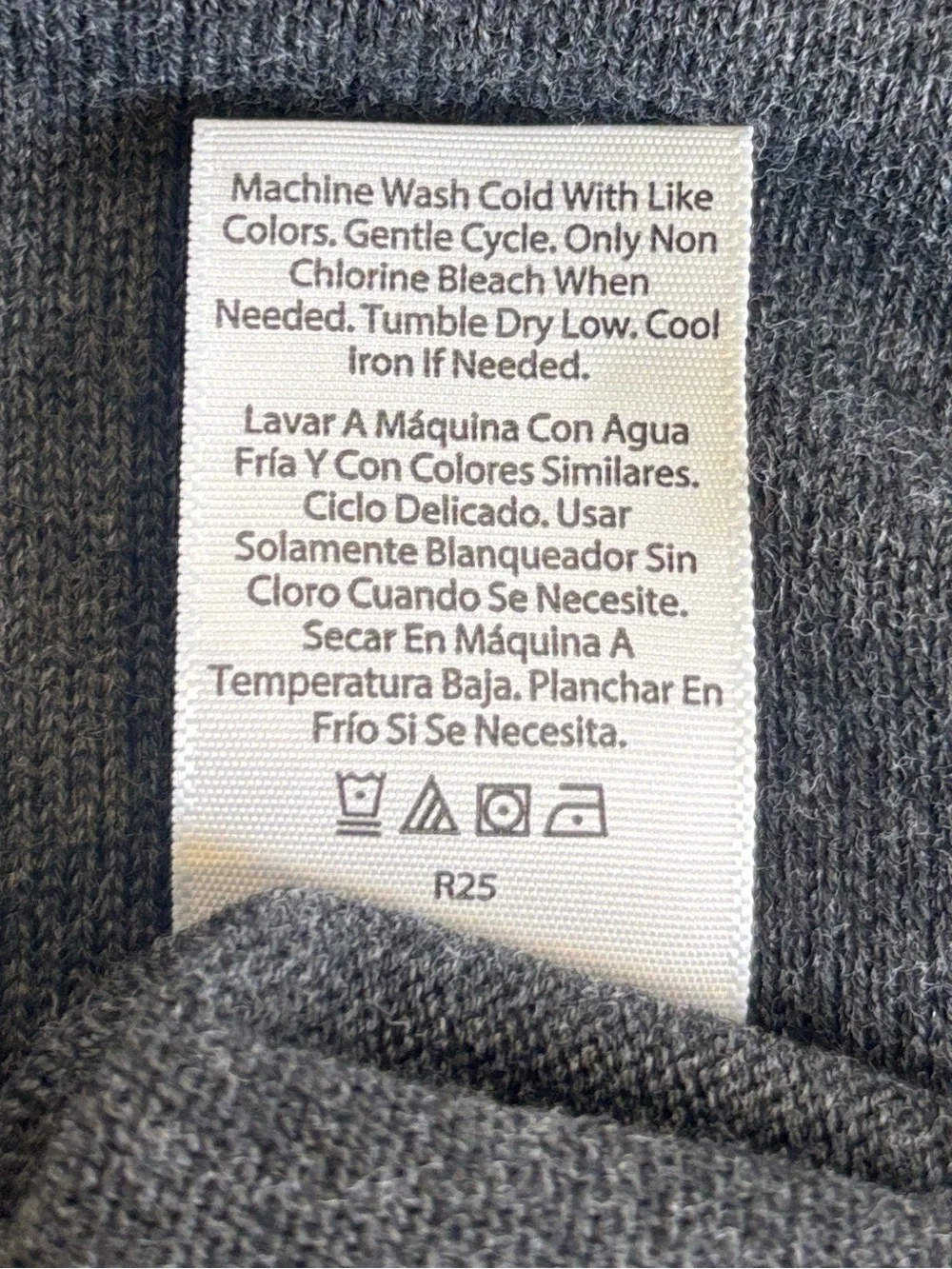 George Men's Crewneck lightweight Sweater - Charcoal